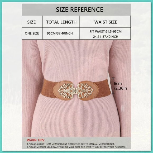 New Metal Decor Corset Belt 171 - Picture 2 of 4